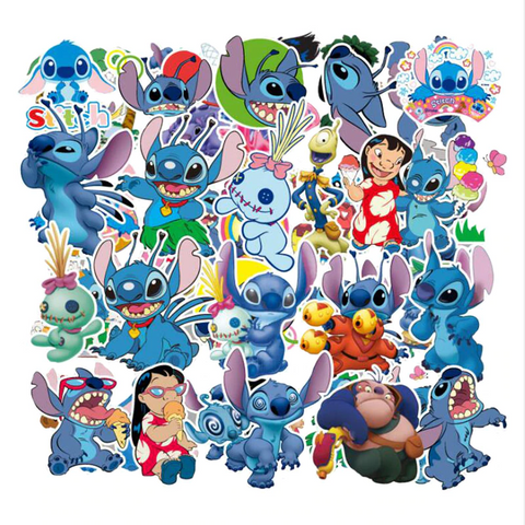 Stickers Vintage Lilo et Stitch