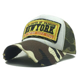 casquette new york rouge