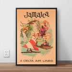 Affiche Vintage Jamaica Montego Bay