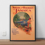 Affiche Vintage Jamaica Montego Bay