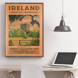 Affiche Vintage Irlande