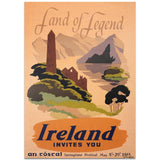 Affiche Vintage Irlande