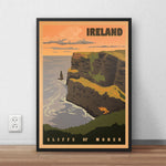 Affiche Vintage Irlande