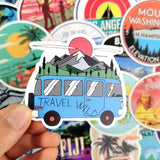 Stickers Vintage<br> Aventure -