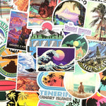 Stickers Vintage<br> Aventure -