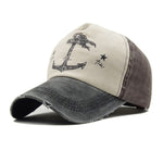 casquette ancre marine