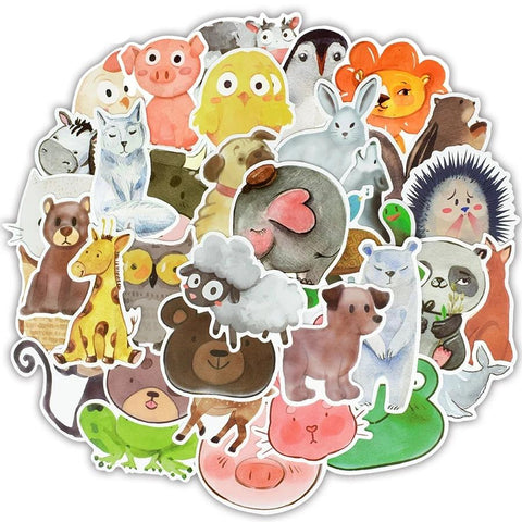 Stickers Vintage Animal