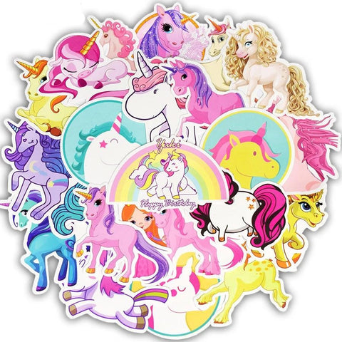 Stickers Vintage Licorne