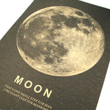Poster Vintage Lune
