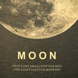 Poster Vintage Lune
