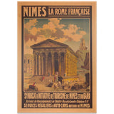 affiche nimes la rome française