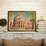 Affiche Vintage Rome