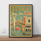 Affiche Vintage Venise