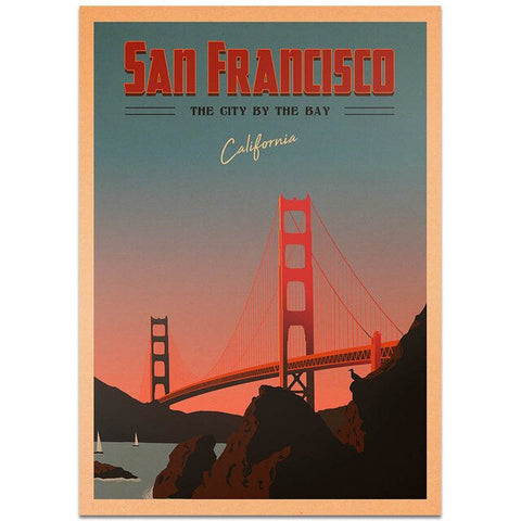 Affiche Vintage San Francisco