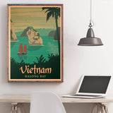 Affiche Vintage Vietnam