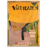 Affiche Vintage Vietnam