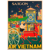 Affiche Vintage Vietnam