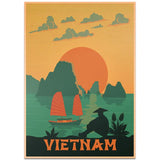 Affiche Vintage Vietnam