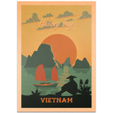 Affiche Vintage Vietnam