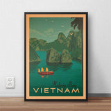 Affiche Vintage Vietnam