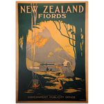 Affiche Vintage Nouvelle Zélande