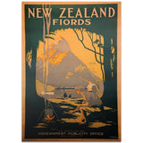 Affiche Vintage Nouvelle Zélande