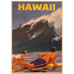 Affiche Vintage Hawaï