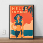 Affiche Vintage Hawaï