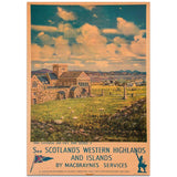 Affiche Vintage Scotland