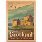 affiche scotland united kingdom