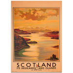 Affiche Vintage Scotland