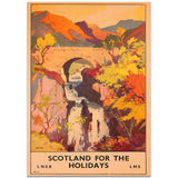 Affiche Vintage Scotland