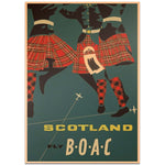 Affiche Vintage Scotland