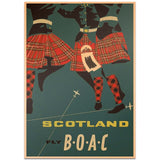 Affiche Vintage Scotland