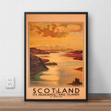 Affiche Vintage Scotland