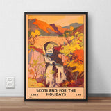 Affiche Vintage Scotland