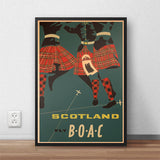 Affiche Vintage Scotland