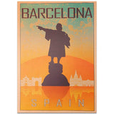 Affiche Vintage Barcelone
