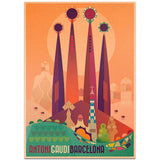 Affiche Vintage Barcelone
