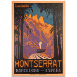 Affiche Vintage Barcelone