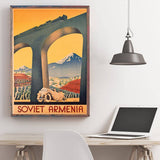 Affiche Vintage Moscou