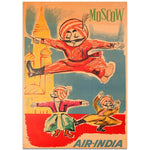 Affiche Vintage Moscou