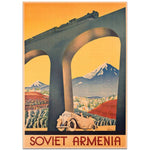 Affiche Vintage Moscou