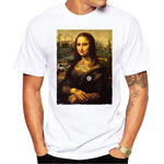 t-shirt vintage mona lisa