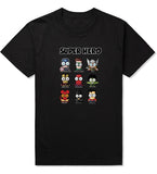 tee shirt super heros