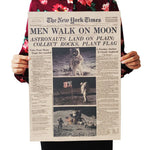 poster men walk on moon